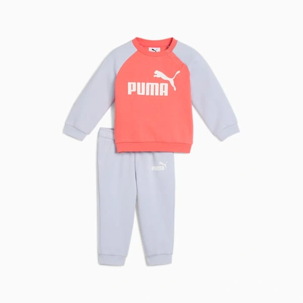 PUMA Minicats Essentials: Zweiteiler für kleine Entdecker! Raglan-Set für aktive Kids.