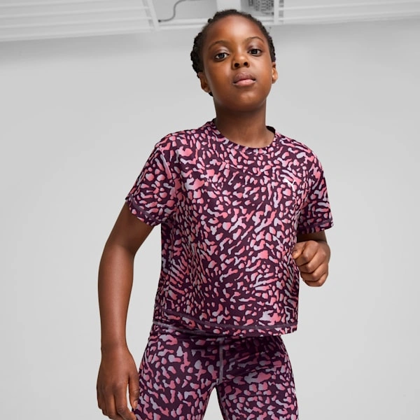 PUMA Zugliebling: Kurzes Kinder-T-Shirt für coole Kids. Dein Ticket zum Style!
